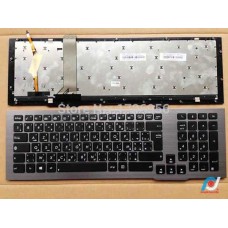 Bàn phím Asus G75V G75VW (CÓ KHUNG+ ĐÈN) keyboard